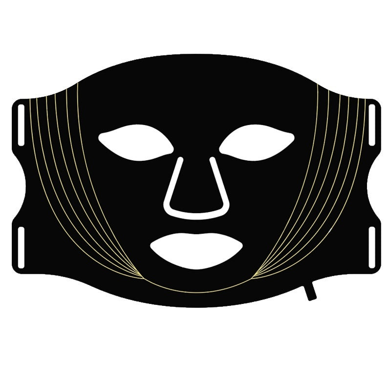 Household Silicone Red-light LED Photon Facial Beauty Mask For The Face