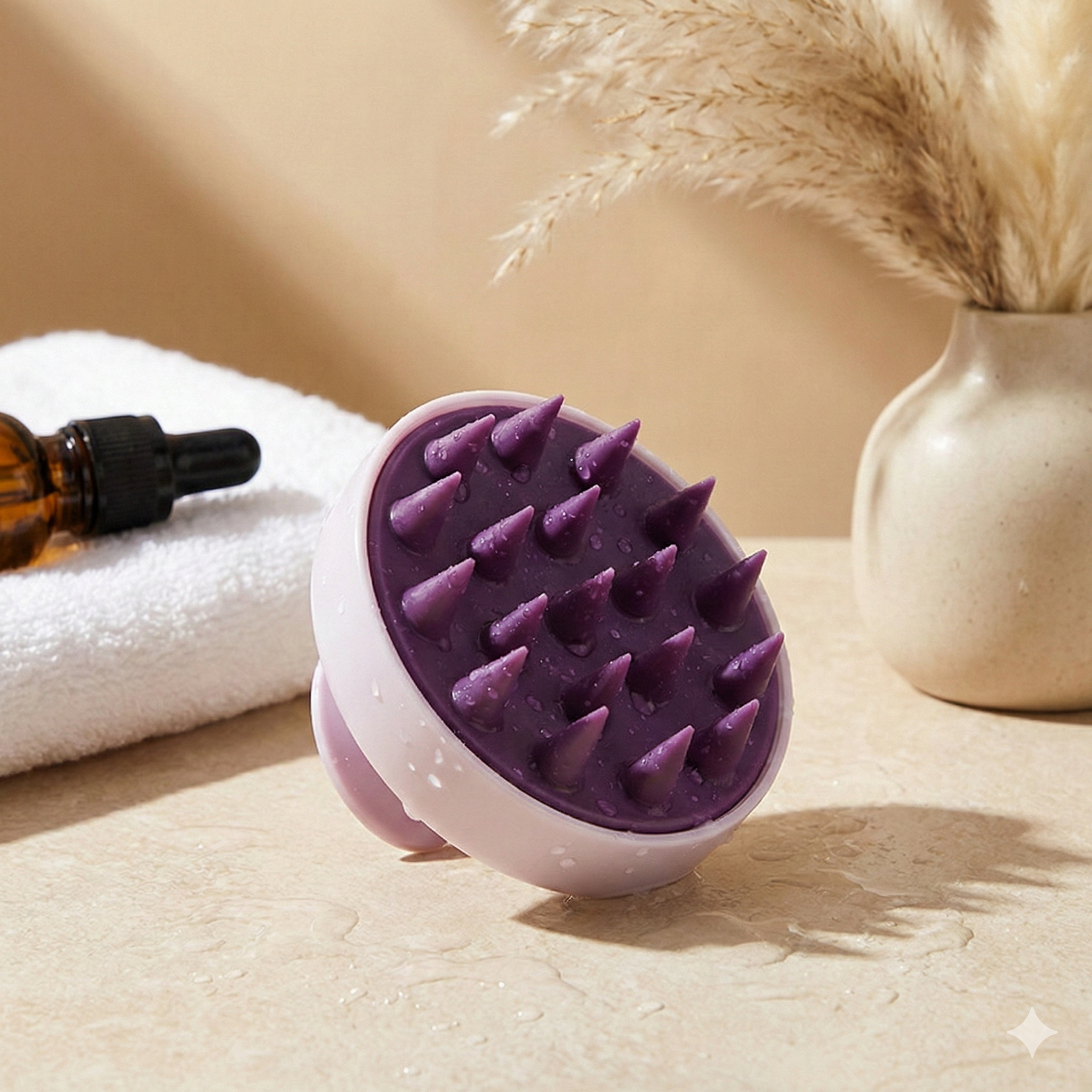 Scalp Massage Hair-washing Comb Shampoo Brush